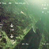 ROV GNOM examines wreck 