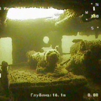 Baltic Sea. Shipwreck