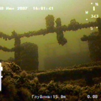 Baltic Sea. Shipwreck